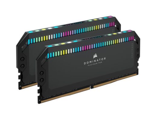 Corsair DOMINATOR® Platinum RGB 32GB (2x16GB) DDR5 UDIMM 5600Mhz C36 1.25V Black Desktop PC Gaming Memory | CMT32GX5M2B5600C36