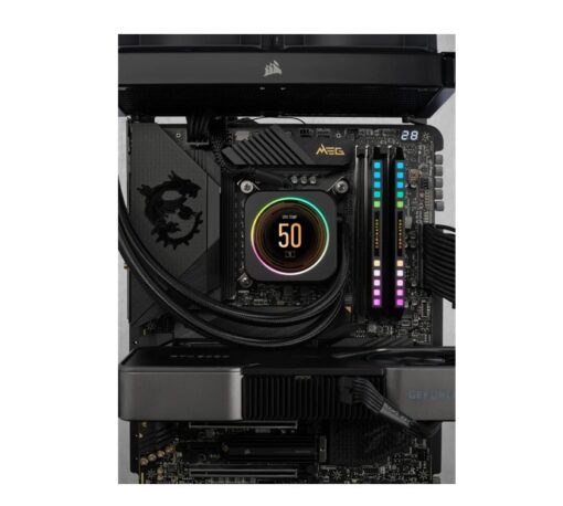 Corsair Dominator Platinum RGB 64GB (2x32GB) DDR5 UDIMM 6600Mhz C32 1.1V Black Desktop PC Gaming Memory - Image 4