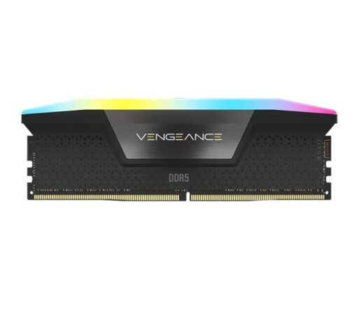 Corsair Vengeance RGB 32GB (2x16GB) DDR5 UDIMM 6000MHz C36 1.4V Desktop Gaming Memory Black - Image 2