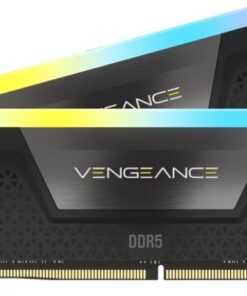 Corsair Vengeance RGB 32GB (2x16GB) DDR5 UDIMM 6000MHz C36 1.4V Desktop Gaming Memory Black Mac