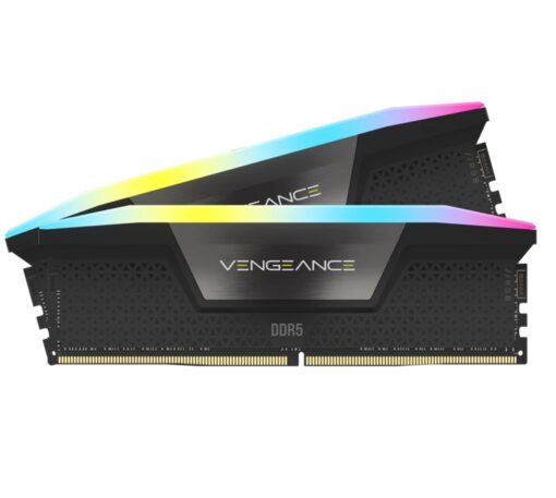Corsair Vengeance RGB 96GB (2x48GB) DDR5 UDIMM 5600MHz C40 1.25V Desktop Gaming Memory Black | CMH96GX5M2B5600C40 - Image 4