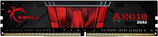 G.SKILL F4-3200C16S-8GIS 8GB (1 x 8GB)/ PC4-25600 / Aegis DDR4 3200 Mhz/ Timings 16-18-18-38/ Voltage 1.35V/ N | F4-3200C16S-8GIS