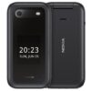 Nokia 2660 Flip 4G 128MB - Black (1GF012HPA1A01)*AU STOCK*, 2.8', 48MB/128MB, 0.3MP, Dual SIM, 1450mAh Removable, 2 Years Warranty | 1GF012HPA1A01