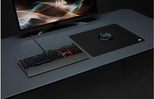 Corsair MM200 PRO Premium Spill-Proof Cloth Gaming Mouse Pad – Heavy XL - 450mm x 400mm surface, Black Surface | CH-9412660-WW - Image 4