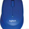 Logitech M331 SILENT PLUS  Wireless Mouse Blue  DPI (Min/Max): 1000±  1-Year Limited Hardware Warranty | 910-004915