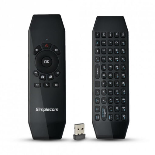 Simplecom RT150 2.4GHz Wireless Remote Air Mouse Keyboard with IR Learning | RT150