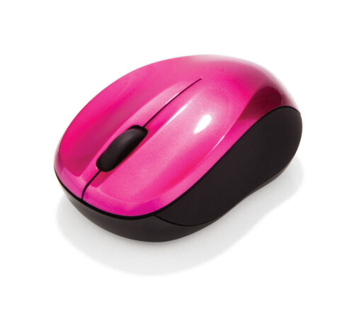 Verbatim GO Nano Hot Pink Mouse 2.4GHz Wireless Optical, Ultra Compact, 3 Buttons, 1600dpi, Nano Receiver | 49043