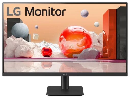 LG 27' IPS FHD 5ms Monitor 100Hz AMD FreeSync 1920x1080 16:9 Tilt Adjustment D-Sub HDMI Reader Mode Black Stabiliser Slim Bezel 3yrs (LS) | 27MS500-B