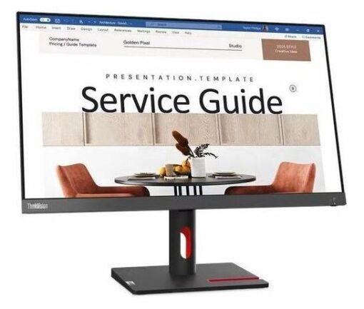 LENOVO ThinkVision S24I-30 23.8'/24' 100Hz FreeSync FHD Monitor 1920x1080 4ms 16:9 VA HDMI VGA Audio Out Tilt Adjustment VESA 3YR WTY ~62AEKAR2AU | 63DEKAR3AU