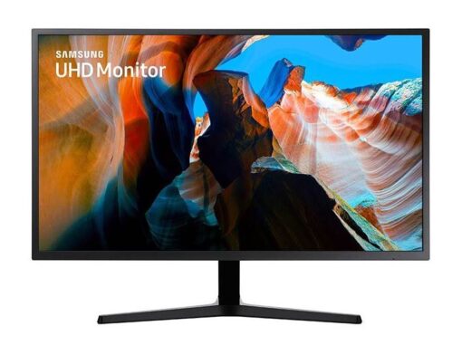 Samsung 31.5'/32' UJ59 4K UHD QLED FreeSync 60Hz Gaming Monitor 3840x2160 4ms 16:9 DP 2xHDMI PBP PIP Game Mode Slim Bezel Flicker Free | LU32J590UQEXXY - Image 2