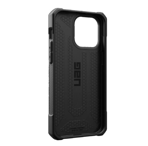 UAG Monarch Kevlar Apple iPhone 15 Pro Max (6.7') Rugged Case - Kevlar Black(114298113940), 20ft. Drop Protection (6M), 10 Years Warranty | 114298113940 - Image 4