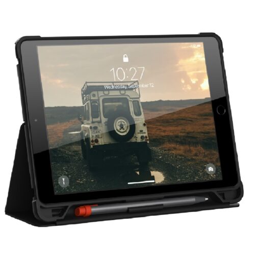 UAG Plyo Apple iPad (10.2') (9th/8th/7th Gen) Folio Rugged Case - Black/Ice (121912174043), DROP+ Military Standard, 1 Year Warranty | 121912174043 - Image 3