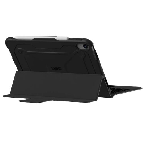 UAG Apple iPad 11th (A16) / 10th Gen Bluetooth Keyboard with Trackpad Rugged Case (English)- Black/Ash (124412114031), 1 Year Warranty - Image 3