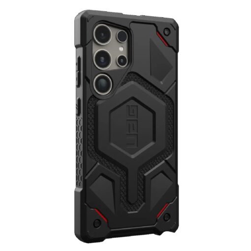 UAG Monarch Kevlar Samsung Galaxy S24 Ultra 5G (6.8') Rugged Case - Black (214415113940), 20 ft. Drop Protection(6M),Multiple Layers,10 Years Warranty - Image 3