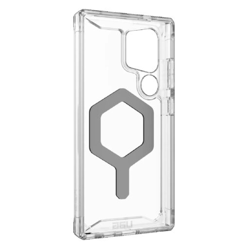 UAG Plyo Pro Magnetic Samsung Galaxy S24 Ultra 5G (6.8') Rugged Case - Ice/Silver (214431114333),16ft. Drop Protection (4.8M), 10 Years Warranty | 214431114333 - Image 4