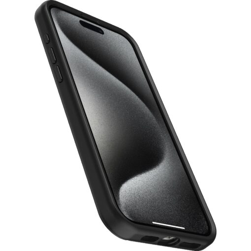 OtterBox Symmetry Apple iPhone 15 Pro Max (6.7') Case Black - (77-92631), Antimicrobial,DROP+ 3X Military Standard,Ultra-Sleek,7 Years Warranty - Image 3