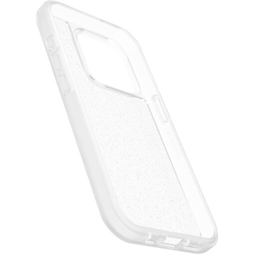 OtterBox React Apple iPhone 15 Pro (6.1') Case Stardust (Clear Glitter) - (77-92760),Antimicrobial, DROP+ Military Standard,Hard,7 Years Warranty - Image 3