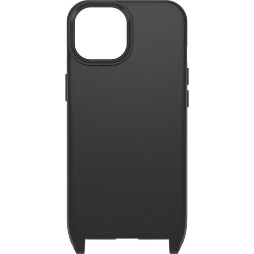 OtterBox React Necklace MagSafe Apple iPhone 15 (6.1') Case Black - (77-93593), DROP+ Military Standard, Detachable Nylon Rope, 7 Years Warranty | 77-93593 - Image 3