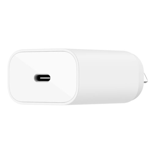 Belkin Boost Charge USB-C PD 3.0 PPS Wall Charger 25W - White (WCA004auWH), Compact and Travel-Ready,A Smarter, Faster Charger, 2 Years Warranty | WCA004auWH - Image 3