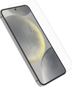 OtterBox Premium PolyArmor Eco Samsung Galaxy S24 5G (6.2') Screen Protector Clear-(77-94681),Scratch Protection,Fingerprint Resistant,2Years Warranty