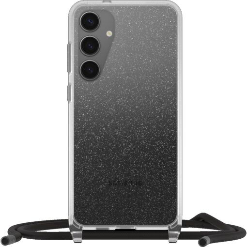 OtterBox React Necklace Samsung Galaxy S24 5G (6.2') Case Stardust (Clear Glitter) - (77-94737), DROP+ Military Standard, 7 Years Warranty | 77-94737 - Image 2