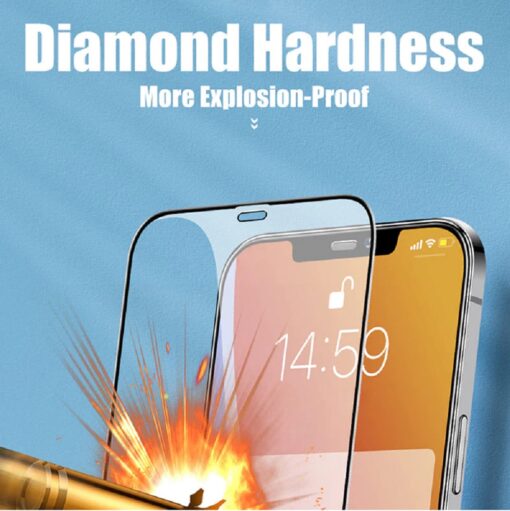 USP Apple iPhone 11 Pro Max / iPhone XS Max Tempered Glass Screen Protector : Full Coverage, 9H Hardness, Bubble-free, Anti-fingerprint | SPU2DXM - Image 2