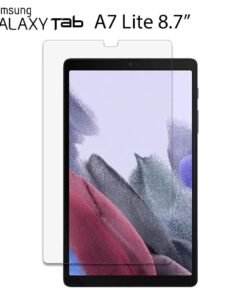 USP Samsung Galaxy Tab A7 Lite (8.7') Tempered Glass Screen Protector : Full Coverage, 9H Hardness, Bubble-free, Anti-fingerprint, Original Touch Feel