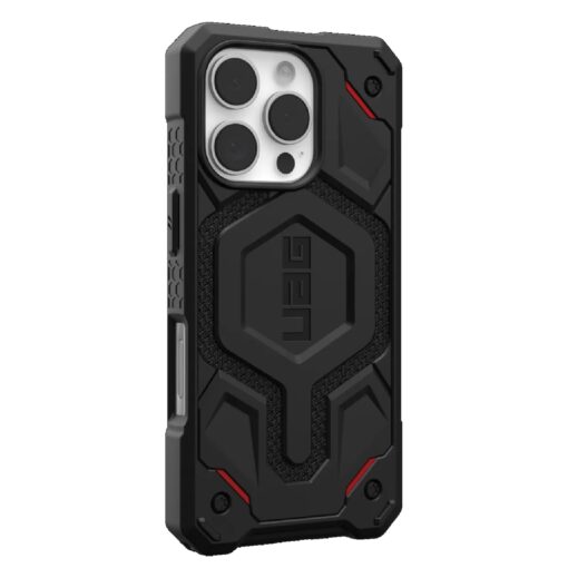 UAG Monarch Pro Kevlar Apple iPhone 16 Pro Max (6.9') Rugged Case - Kevlar Black (114457113940), 25FT Drop Protection, 10 Years Warranty | 114457113940 - Image 3