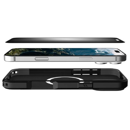 UAG Removable Privacy Apple iPhone 16 Pro Max (6.9') Screen Protector - Tint (14436911NA), Anti-Glare, Recyclable, Easy to Install, 1 Year Warranty - Image 4