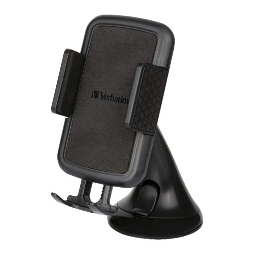 Verbatim Phone Mount - Windscreen/Dash - Black | 66601