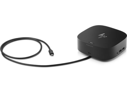 HP Dock USB-C G2 Universal Docking Station - 2xDisplays 2x4K 1xUSB-C 4xUSB 3.0 2xDisplayPort 1xHDMI2 1xRJ45 GbE 3.5mm Combo 100W PD For HP Notebook | 5TW13AA - Image 3
