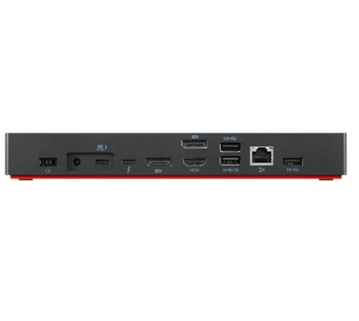 LENOVO ThinkPad Thunderbolt 4 Workstation Docking 230W Power Delivery Supports 1x 8K30 / 4x 4K60 Displays HDMI 2xDP 4xUSB-A USB-C GbE 3.5mm Combo 300W - Image 4