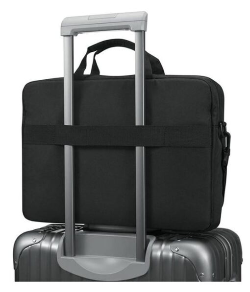 LENOVO Essentials 13.3' 14' 15.6' 16' Toploader Bag Notebook Case - Classic Black Nylon Exterior, Dedicated Padded PC Pocket - Image 3