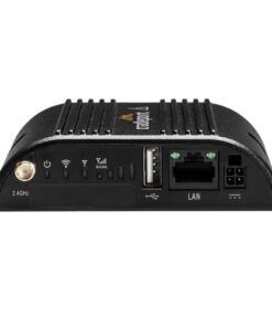 Cradlepoint IBR200 IoT Router, Cat 1, Essentials Plan, 2x SMA cellular connectors, 1x FE Ports, Dual SIM, 3 Year NetCloud