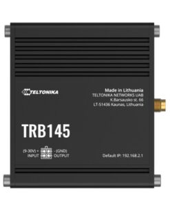 Teltonika TRB145 Industrial Rugged LTE RS485 Gateway, 4G/LTE (Cat 1), Equipped with RS485, Compatible with Industrial DNP3, PSU included