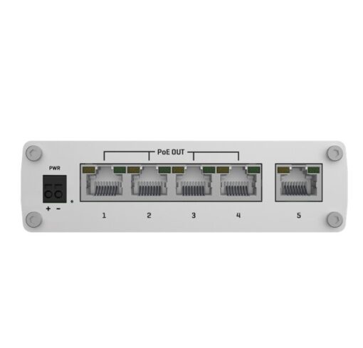 Teltonika TSW101 Automotive POE+ Switch, 4x PoE Ports, 5 x Gigabit Ethernet Ports with speeds of up to 1000 Mbps, PSU excluded - Image 3