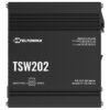 Teltonika TSW202 Managed PoE+ Ethernet Switch, Supports Profinet, 2 SFP Ports, 8 Gigabit Ethernet Ports Providing 30W of Power Each, PSU excluded | TSW202000000
