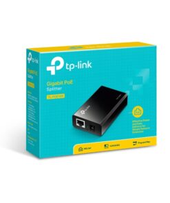 TP-Link POE10R Omada PoE Splitter 2xGbE Gigabit RJ45 Port Power Over Ethernet Adapter carry Power  Data over 100m Plug  Play | POE10R
