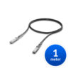 Ubiquiti SFP+ Direct Attach Cable, 10Gbps DAC Cable, 10Gbps Throughput Rate, 1m Length | UACC-DAC-SFP10-1M