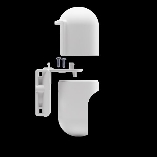 Ubiquiti UniFi Flex Camera Professional Wall Mount, Single Pack, Flexible Outdoor Mounting Option For The UVC G3 and G5 Flex Camera | UVC-G3-Flex-PWM-WT - Image 2