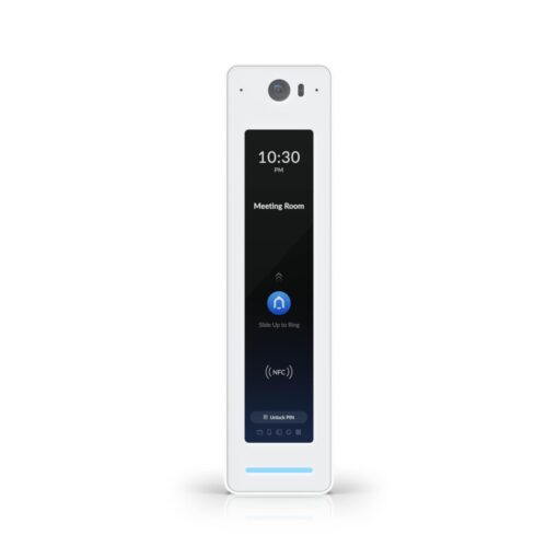 Ubiquiti UniFi Access Reader G2 Professional, 2-Way Intercom, Unlock Via NFC or Unifi Identity, IP55 Weather Resistance, Pin Unlock | UA-G2-Pro