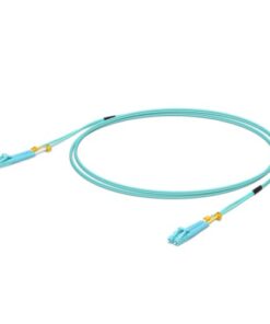 Ubiquiti MultiMode 10 Gbps OM3 Duplex LC Cable, 2m Length, Single Unit,10 Gbps Throughput, LC-LC Connector,