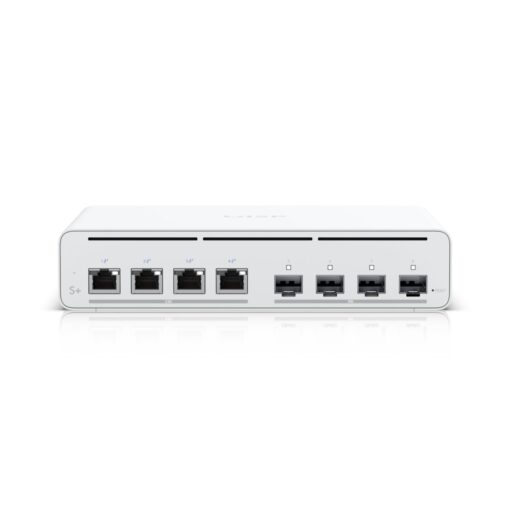 Ubiquiti UISP Switch Plus, 2.5 GbE PoE Switch For ISP Applications, RJ45 Ports, 27V Passive PoE Output, 4 10G SFP+ ports, | UISP-S-Plus - Image 2