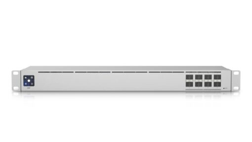 Ubiquiti UniFi USW-Aggregation, 8-port 10G SFP+ Aggregation Switch, Layer 2 Switch, Fanless, 1U Rackmount, | USW-Aggregation