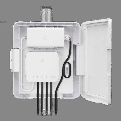 Ubiquiti UniFi Switch Flex Utility Outdoor Weatherproof Enclosure for Switch Flex, Max PoE 46W - Image 3