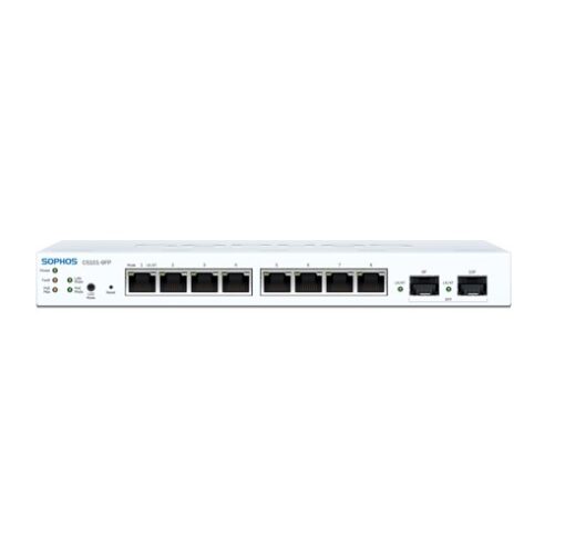Sophos CS101-8FP Sophos Switch - 8 port with Full PoE - Desktop, Wall Mount | C18CTCHAU