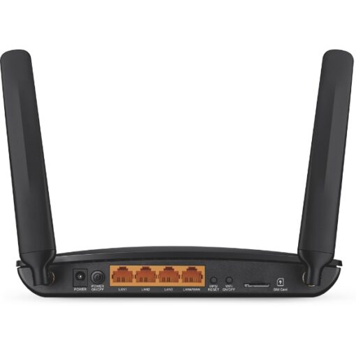TP-Link Archer MR200 AC750 Wireless Dual Band 4G LTE Router 300Mbps@2.4Ghz,, 433Mbps@5Ghz, 4G SIM Slot, WPS Button, 2 Antennas - Image 4