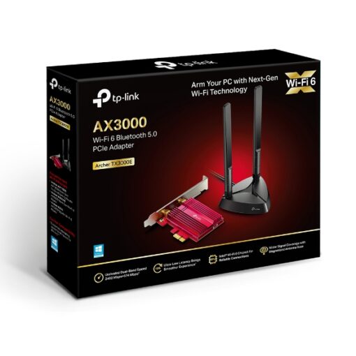 TP-Link Archer TX3000E AX3000 Wi-Fi 6 (802.11ax) Bluetooth 5.0 PCIe Adapter (WIFI6) | Archer TX3000E