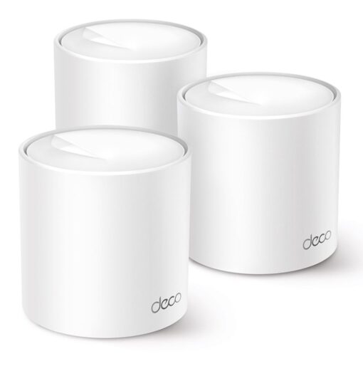 TP-Link Deco X50 Pro(3-pack) AX3000 Whole Home Mesh WiFi 6 System , 574 Mbps at 2.4 GHz + 2402 Mbps at 5 GHz | Deco X50 Pro(3-pack)