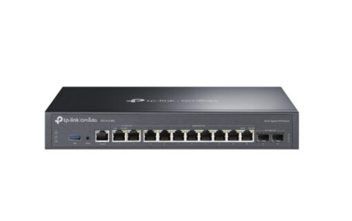 TP-Link ER7412-M2 Omada Multi-Gigabit VPN Router, Quad-core CPU, 2x2.5Gbps RJ45, 10x Gigabit WLAN/LAN Ports(2x SFP), 1x USB3.0, MultiWAN Load Balance | ER7412-M2
